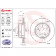 BREMBO 09.C315.11 - Jeu de 2 disques de frein arrière