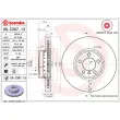 BREMBO 09.C397.13 - Jeu de 2 disques de frein avant