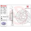 BREMBO 09.C420.13 - Jeu de 2 disques de frein avant