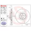 BREMBO 09.C492.11 - Jeu de 2 disques de frein avant