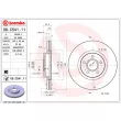 BREMBO 09.C541.11 - Jeu de 2 disques de frein avant