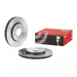 BREMBO 09.C544.11 - Jeu de 2 disques de frein avant