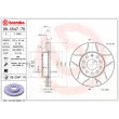 BREMBO 09.C547.75 - Jeu de 2 disques de frein avant