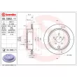 BREMBO 09.C662.11 - Jeu de 2 disques de frein arrière
