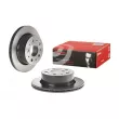 Jeu de 2 disques de frein arrière BREMBO [09.C663.11]