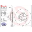 BREMBO 09.C820.11 - Jeu de 2 disques de frein avant