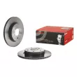 BREMBO 09.C929.11 - Jeu de 2 disques de frein arrière