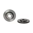 BREMBO 09.C940.11 - Jeu de 2 disques de frein avant