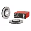 BREMBO 09.C940.11 - Jeu de 2 disques de frein avant