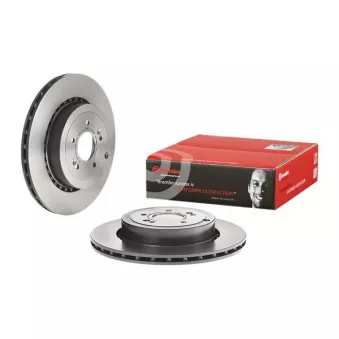 BREMBO 09.D028.11 - Jeu de 2 disques de frein arrière