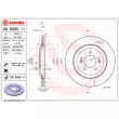 BREMBO 09.D085.11 - Jeu de 2 disques de frein arrière