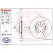 BREMBO 09.D209.11 - Jeu de 2 disques de frein avant