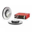 Jeu de 2 disques de frein avant BREMBO [09.D245.11]