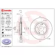 BREMBO 09.D414.11 - Jeu de 2 disques de frein avant