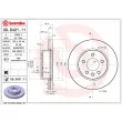 BREMBO 09.D421.11 - Jeu de 2 disques de frein avant