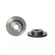 BREMBO 09.D421.11 - Jeu de 2 disques de frein avant