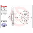BREMBO 09.D573.11 - Jeu de 2 disques de frein avant
