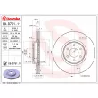 BREMBO 09.D751.11 - Jeu de 2 disques de frein avant