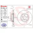 BREMBO 09.D904.13 - Jeu de 2 disques de frein avant