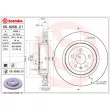 BREMBO 09.N266.21 - Jeu de 2 disques de frein arrière