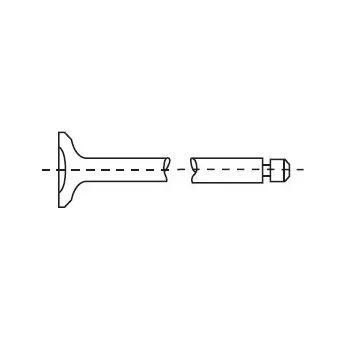 Soupape d'échappement CORTECO 552263B