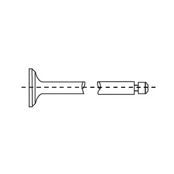 Soupape d'échappement CORTECO 553997B
