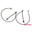 Contact d'avertissement, usure des plaquettes de frein BREMBO [A 00 415]