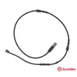 Contact d'avertissement, usure des plaquettes de frein BREMBO [A 00 433]