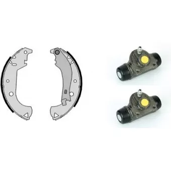 BREMBO H 23 059 - Jeu de mâchoires de frein