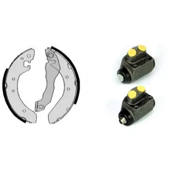 Jeu de mâchoires de frein BREMBO H 52 003