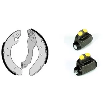 Jeu de mâchoires de frein BREMBO H 52 005