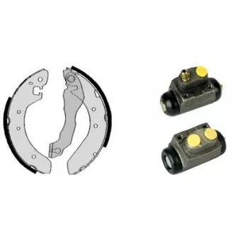 Jeu de mâchoires de frein BREMBO H 52 006