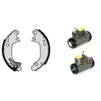 BREMBO H 61 034 - Jeu de mâchoires de frein