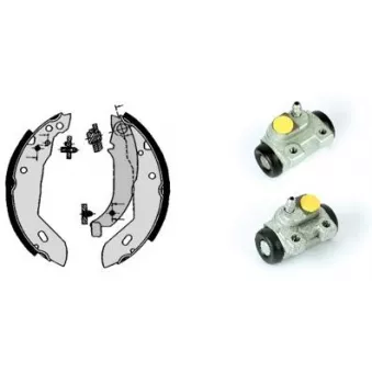BREMBO H 61 059 - Jeu de mâchoires de frein