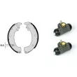 BREMBO H 68 020 - Jeu de mâchoires de frein