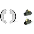 BREMBO H 68 026 - Jeu de mâchoires de frein