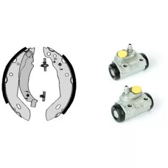 Jeu de mâchoires de frein BREMBO H 68 049 pour RENAULT CLIO 1.4 - 80cv