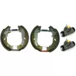 BREMBO K 24 038 - Kit de freins arrière (prémontés)