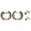 BREMBO K 61 051 - Kit de freins arrière (prémontés)