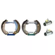 BREMBO K 61 077 - Kit de freins arrière (prémontés)