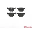 Jeu de 4 plaquettes de frein arrière BREMBO [P 06 020]