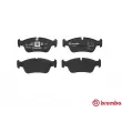 BREMBO P 06 035 - Jeu de 4 plaquettes de frein avant