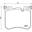 BREMBO P 06 077 - Jeu de 4 plaquettes de frein avant