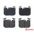 BREMBO P 06 096 - Jeu de 4 plaquettes de frein avant