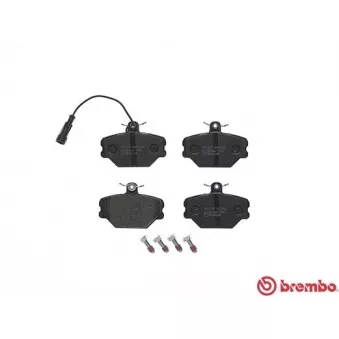 BREMBO P 23 044 - Jeu de 4 plaquettes de frein avant