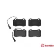 BREMBO P 23 052 - Jeu de 4 plaquettes de frein avant