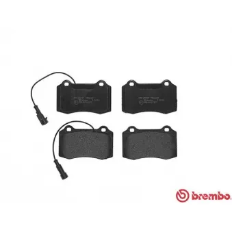 Jeu de 4 plaquettes de frein avant BREMBO OEM 5892740