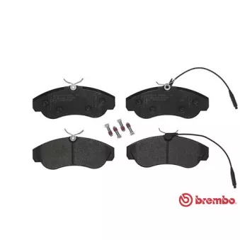 Jeu de 4 plaquettes de frein avant BREMBO [P 23 069]