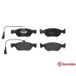BREMBO P 23 071 - Jeu de 4 plaquettes de frein avant