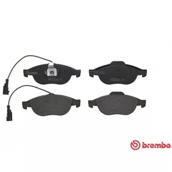 Jeu de 4 plaquettes de frein avant BREMBO OEM 9947936